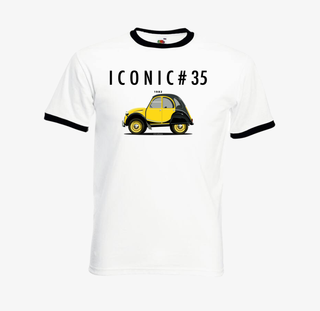 Tee-shirt manches courtes 2CV CHARLESTON